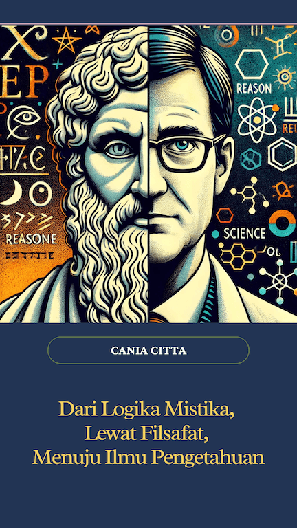 Cover of Dari Logika Mistika, Lewat Filsafat, Menuju Ilmu Pengetahuan